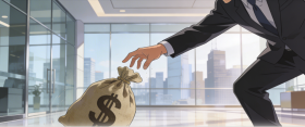Dropping the moneybag